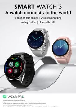 Zegarek Smartwatch Hagen z wymiennym paskiem HD13 (2).jpg